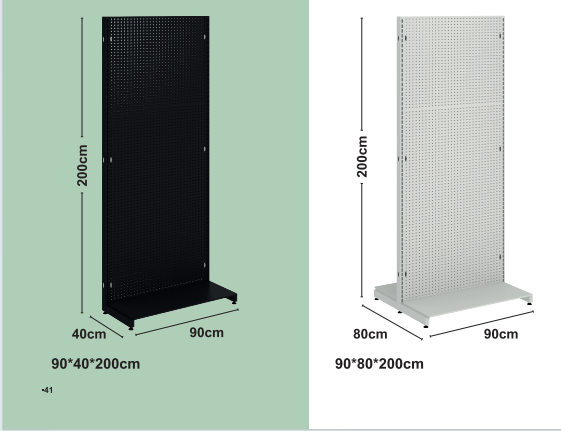Spesifikasi Mega Pegboard Frame