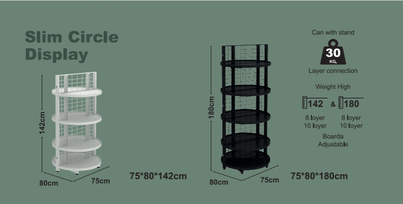 Spesifikasi Slim Circle Display