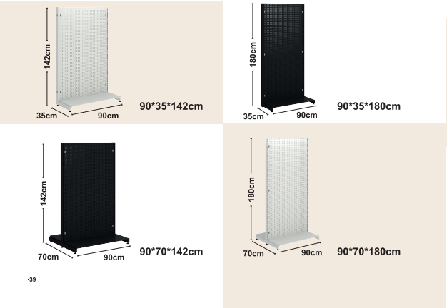 Spesifikasi Pegboard Frame Max